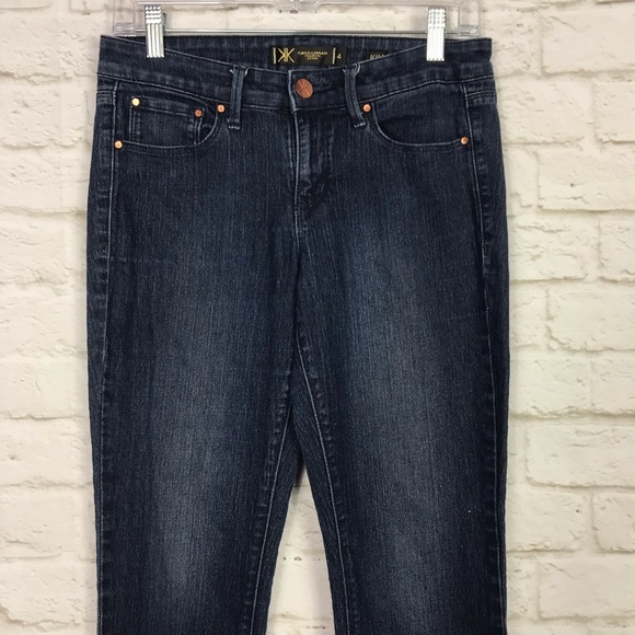 Kardashian Premium Kim Curvy Skinny DarkWash Jeans - Picture 2 of 7